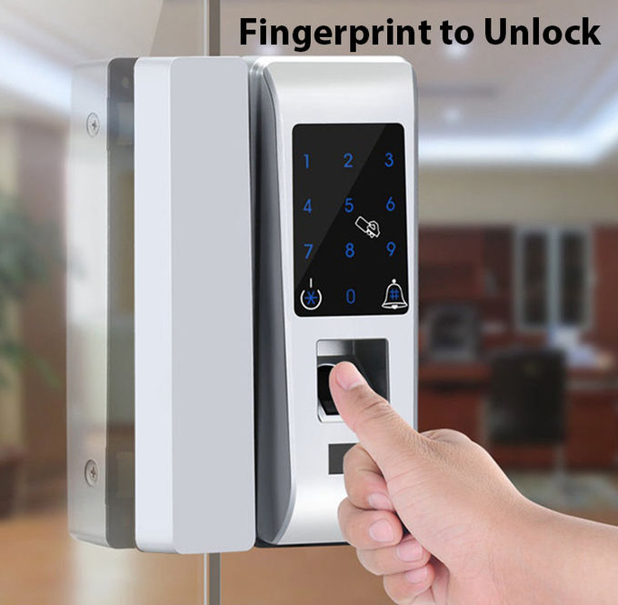 Password Finger Touch Door Lock , Keyless Fingerprint Scanner Door Lock 1